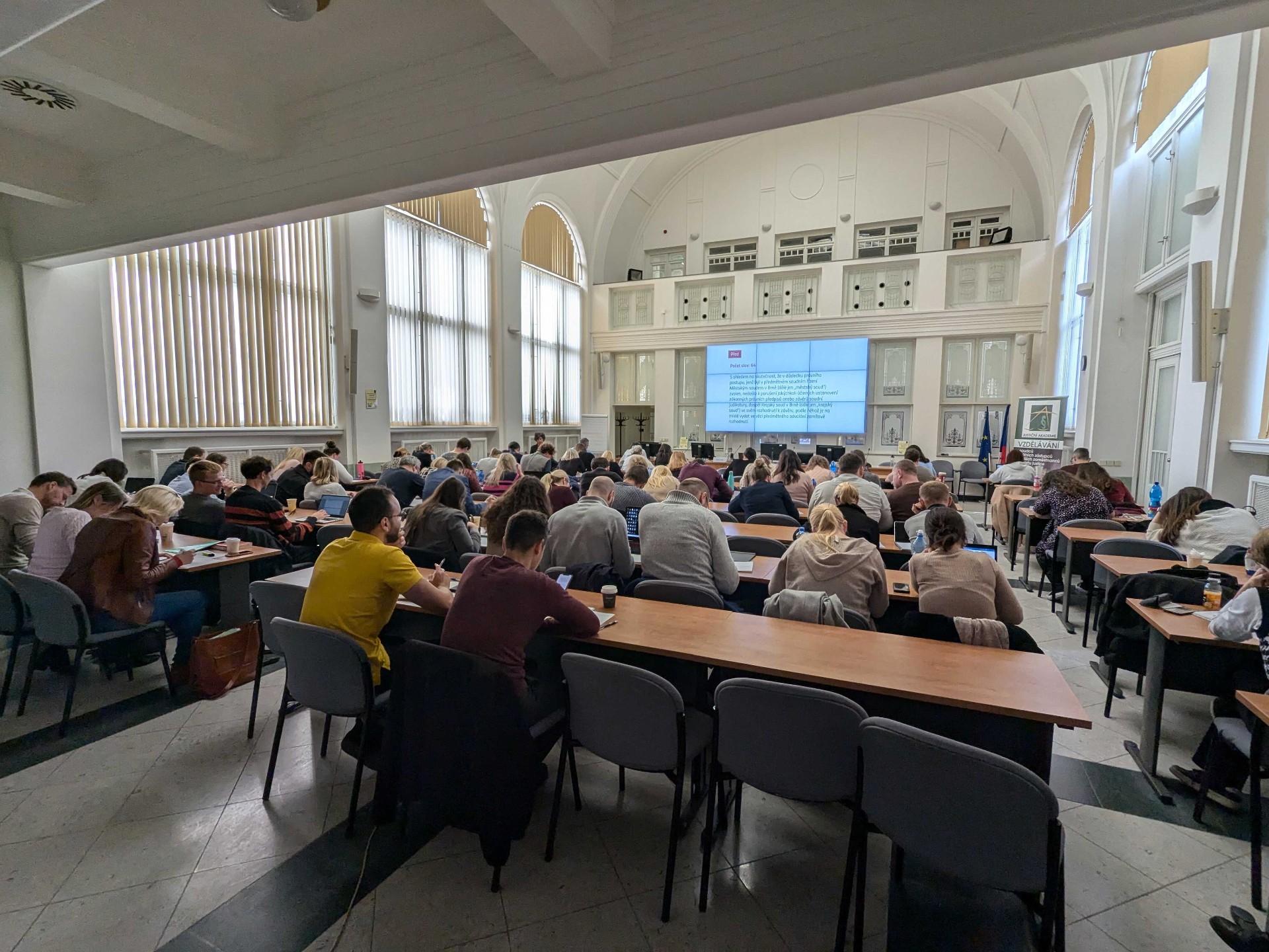 Seminář na Justiční akademii