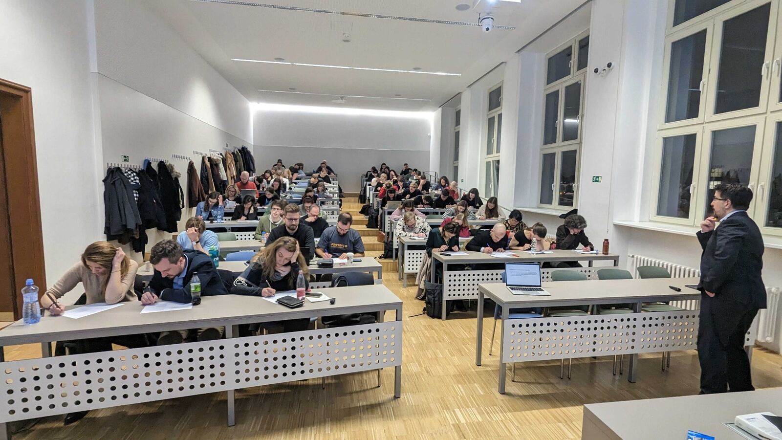 Workshop v posluchárně