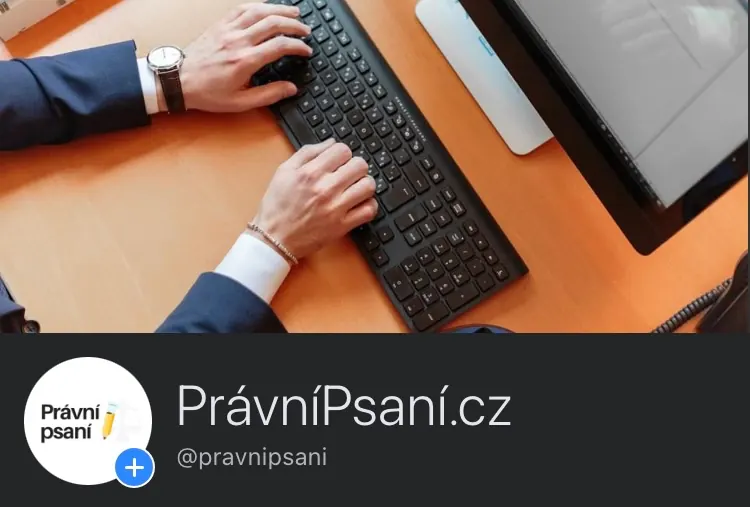 Zakládám blog PrávníPsaní.cz